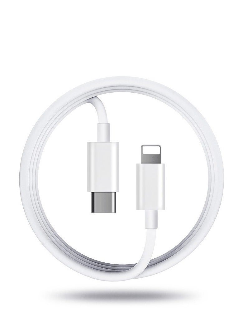 iPhone 20W Fast Charger | USB C Wall Fast Charger with 1m USB C to Lightning Cable Compatible with iPhone 14/14 Pro/14 Pro Max/13/12/SE2020/11/XR/XS Max/X/iPad ﻿ - Image 3