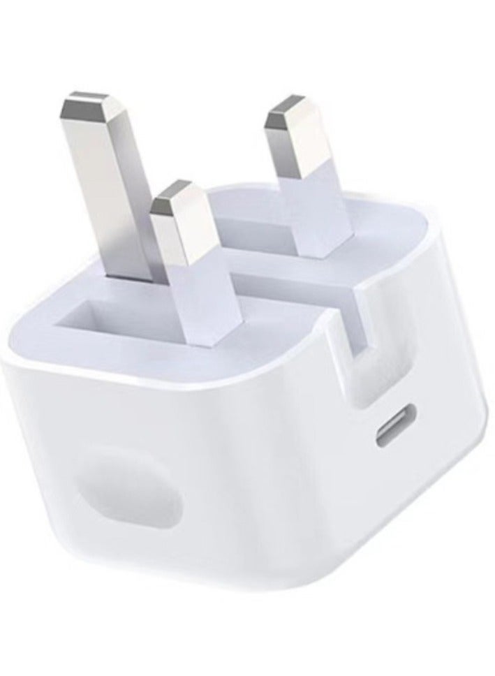 iPhone 20W Fast Charger | USB C Wall Fast Charger with 1m USB C to Lightning Cable Compatible with iPhone 14/14 Pro/14 Pro Max/13/12/SE2020/11/XR/XS Max/X/iPad ﻿ - Image 2