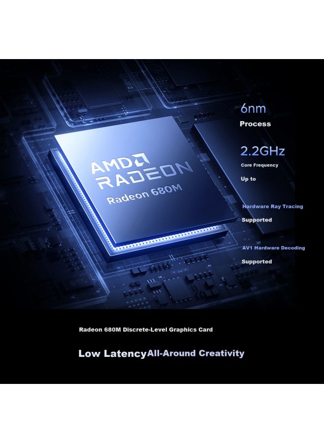 Orico لابتوب أوريكو 32 جيجابايت رام عالي الأداء خفيف الوزن مع معالج AMD Ryzen 7 Pro 6850h شاشة IPS غير لامعة مقاس 14 بوصة 1 تيرابايت أوبوك ألترا بوك - Image 2