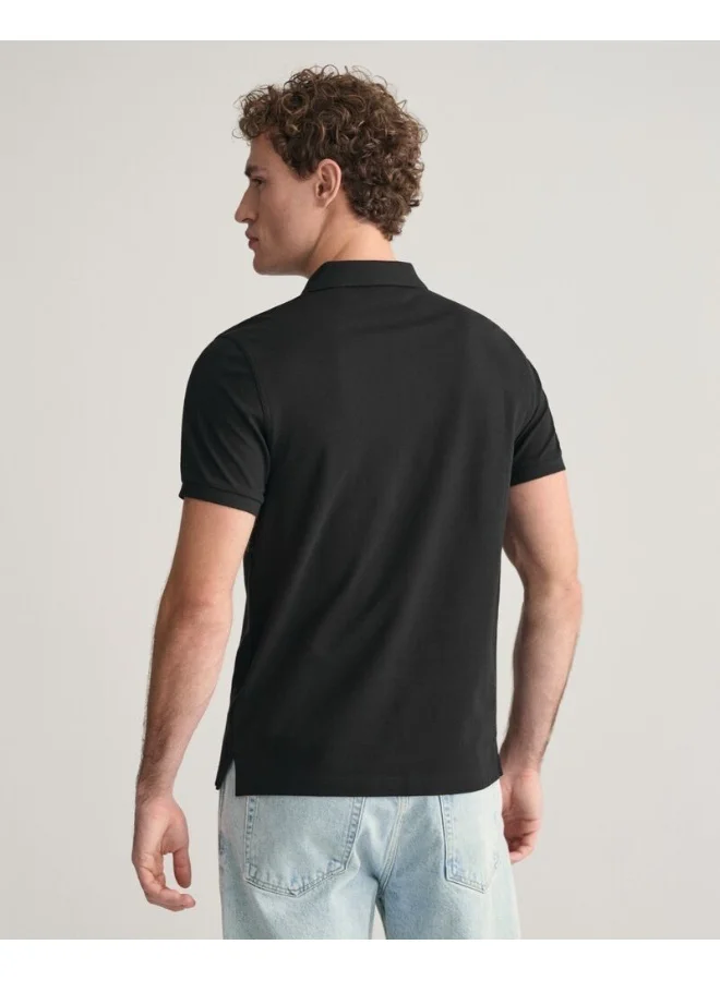 غانت Gant Regular Fit Shield Piqué Polo Shirt