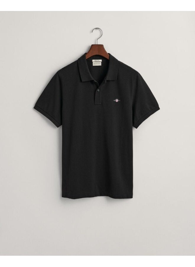 Gant Regular Fit Shield Piqué Polo Shirt - Image 2