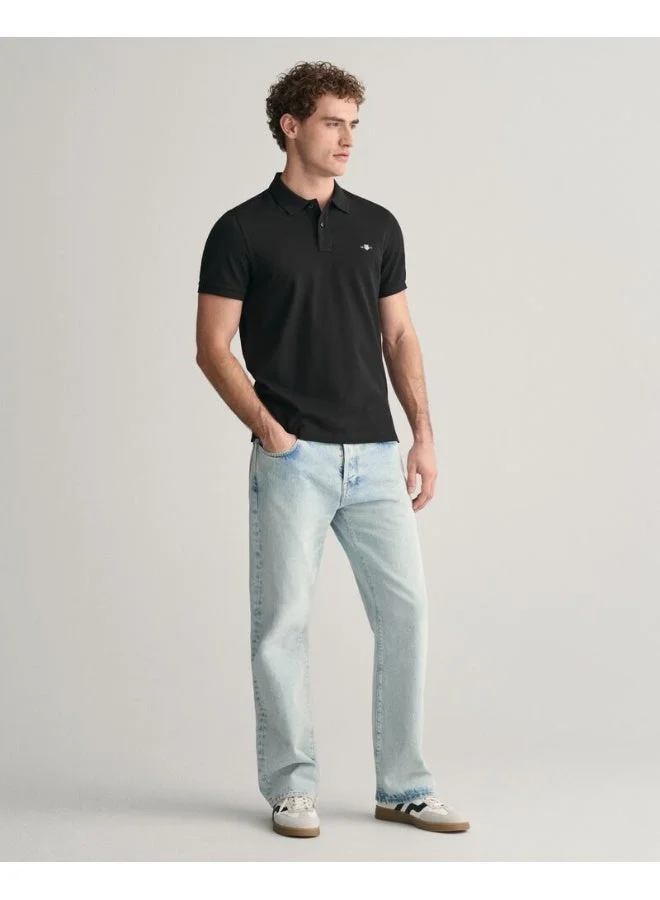 Gant  Gant Regular Fit Shield Piqué Polo Shirt for Men | Best Price UAE