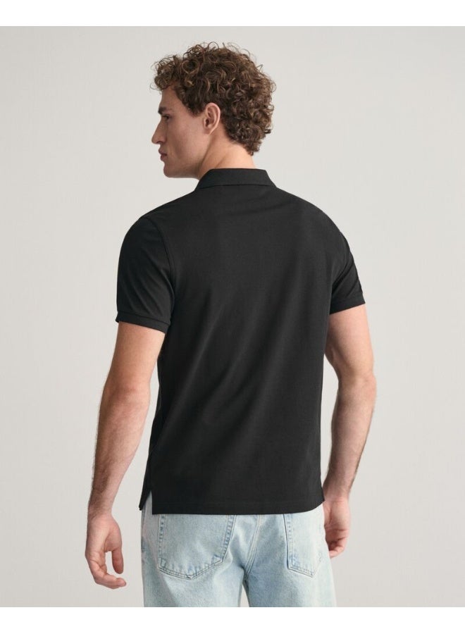 Gant Regular Fit Shield Piqué Polo Shirt - Image 3