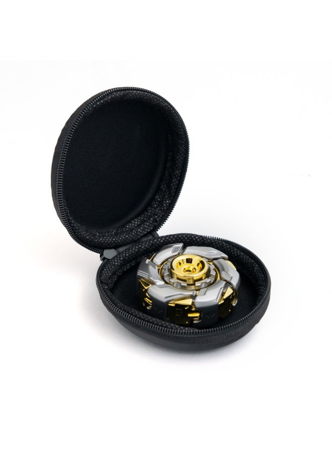 Clasico سبينر فidget من الفضة والذهب الممتاز – لعبة تخفيف الضغط الثقيلة للبالغين والمراهقين | دوران سلس، سبيكة متينة، أداة مكتبية رائعة - Image 4