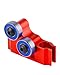 ARRCat Center Driveshaft High Speed Support Set for 17 Infraction Limitless Felony ARA109011 ARA109001 ARA7617V2 ARA7615V2 RC Car ARRCat RC Upgrades Parts Hop UpsReplace ARA311027Red - Image 3