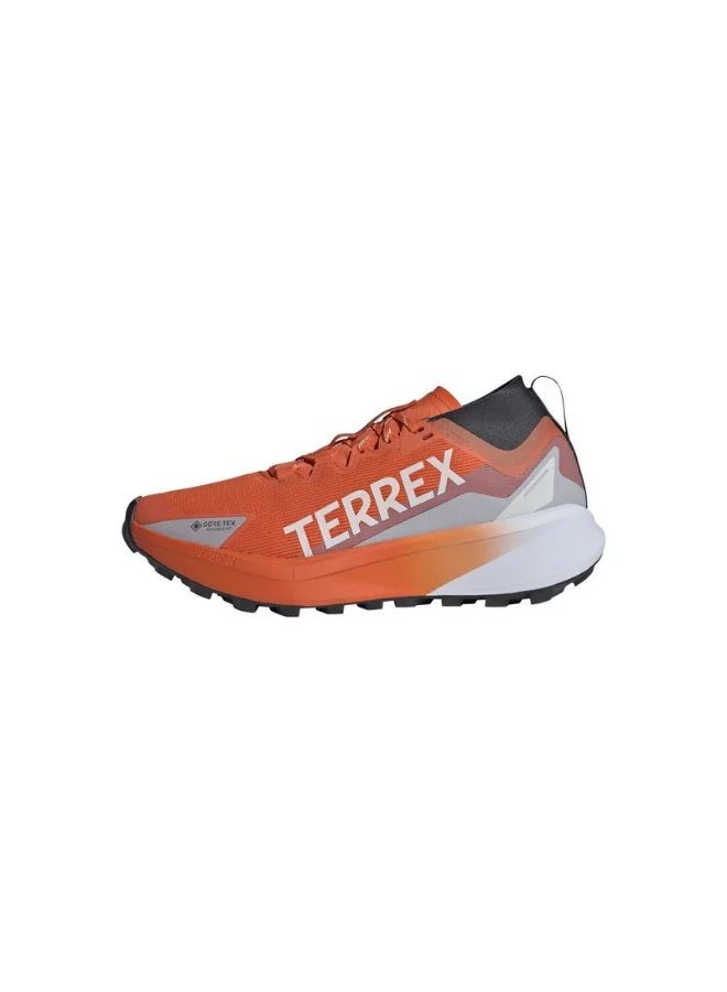 Adidas Terrex Agravic Gtx M Orange Trail Running Shoes For Men