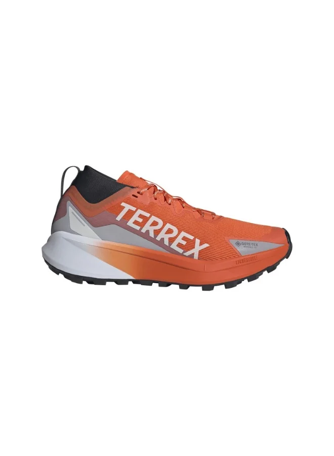 Adidas Terrex Agravic Gtx M Orange Trail Running Shoes For Men