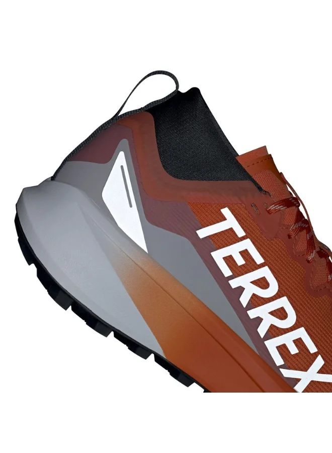 Adidas Terrex Agravic Gtx M Orange Trail Running Shoes For Men