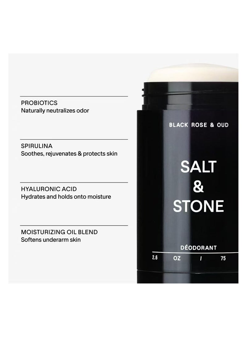 SALT & STONE Deodorant | Extra Strength Natural Deodorant for Women & Men | Aluminum Free with Seaweed Extracts, Shea Butter & Probiotics (Mini Deodorant Discovery Set) - Image 2