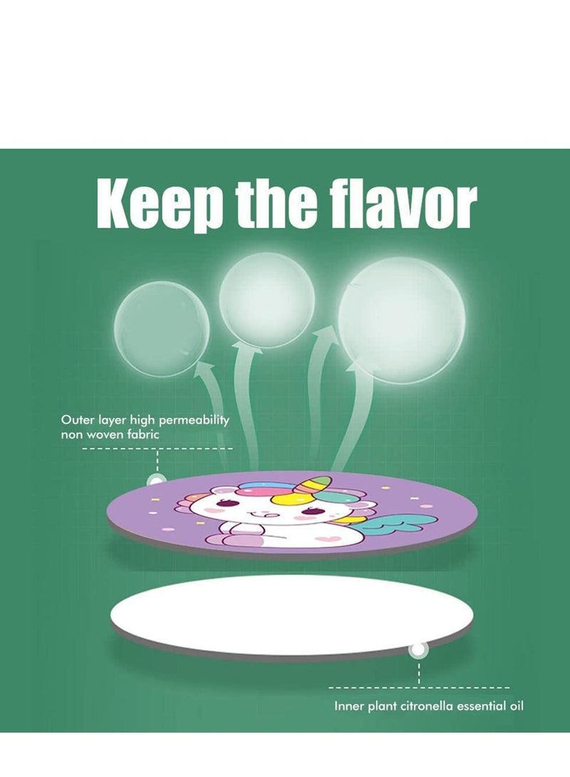 SYOSI Mosquito Repellent Stickers, 240 Pcs Natural Patches for Kids and Adults, DEET Free, Anti-Mosquito Cartoon for Outdoor Camping Traveling Fishing - Image 2