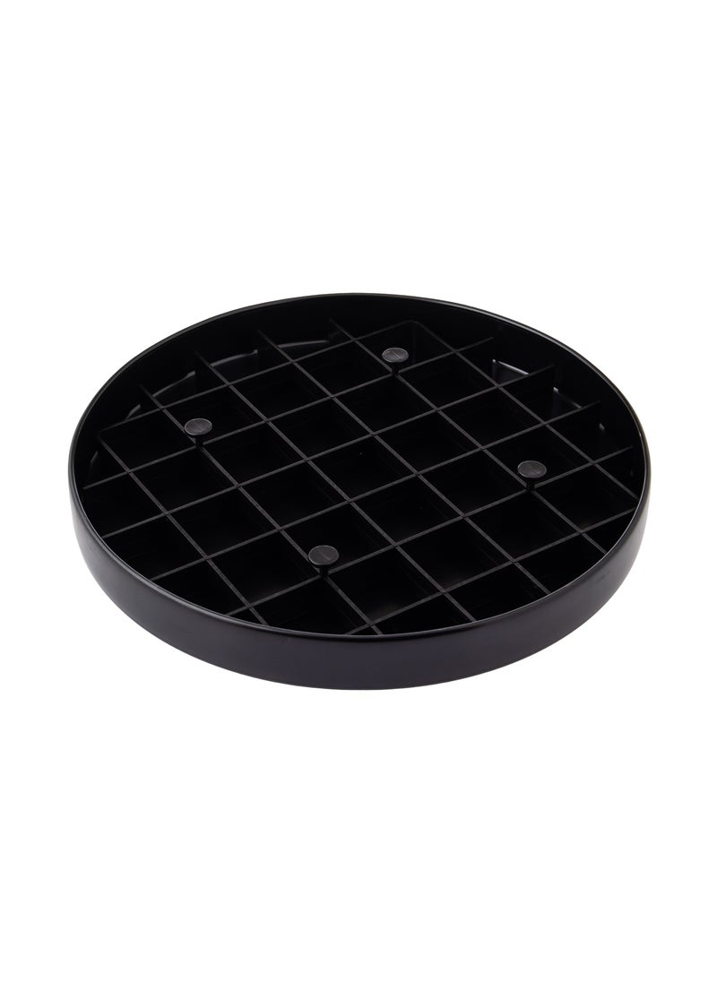 Multi-use round baking and basbousa cutting tray, black, 35 cm - pzsku/ZD511347206CE1029A7B5Z/45/_/1715846315/3bc65ecd-15bd-46bf-a706-a4dfaf38132d