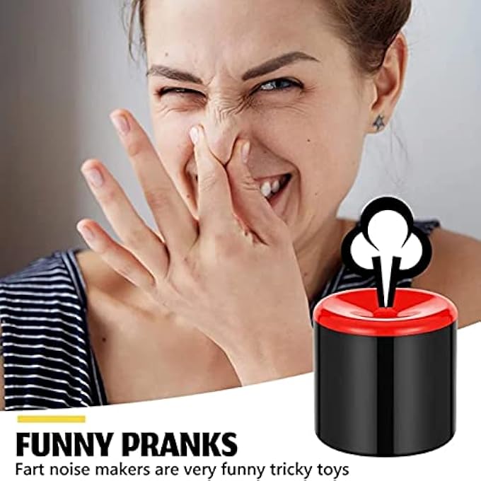 Fdit Squeeze Fart Toy 2 Pack, Fake Fart Sound Maker for Pranks, Soft Rubber Prank Noise Maker for Parties and Gag Gifts, Hand Squeeze Prank Toy for Family Gatherings and Funny Jokes - Image 4