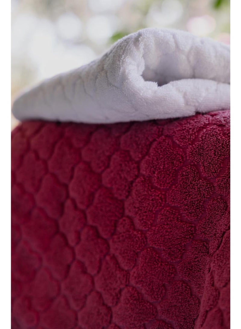 More cottons  منشفة جاكار تريفلز 600 جرام لكل متر مربع 50 × 100 سم  - Image 3