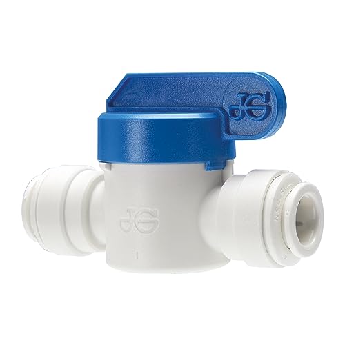 John Guest PPSV041212WP Plastic Push Shut Off Valve, 3/8 in. Tube OD, White - Image 5