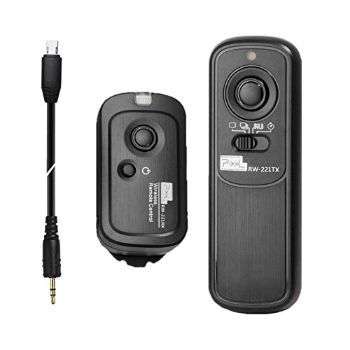 Pixel 2.4GHz Digital Wireless Remote Control S2 Remote Shutter Release for Sony A58 A68 A1 A9 A7 A7II A7R A7RII A7S A5000 A5100 A6000 A6300 A6400 A6500 A6600 RX100II HX300 HX400 HX400V HX50V HX90 RX10 - Image 1
