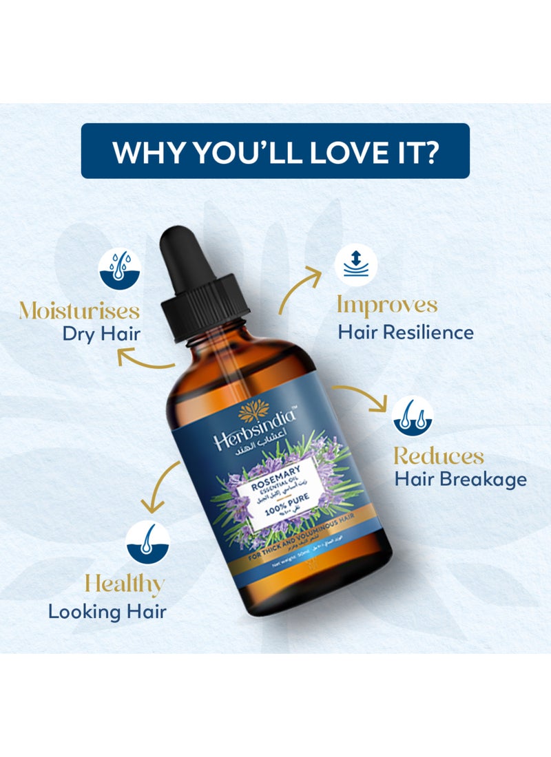 Herbsindia Rosemary Essential Oil - Image 5