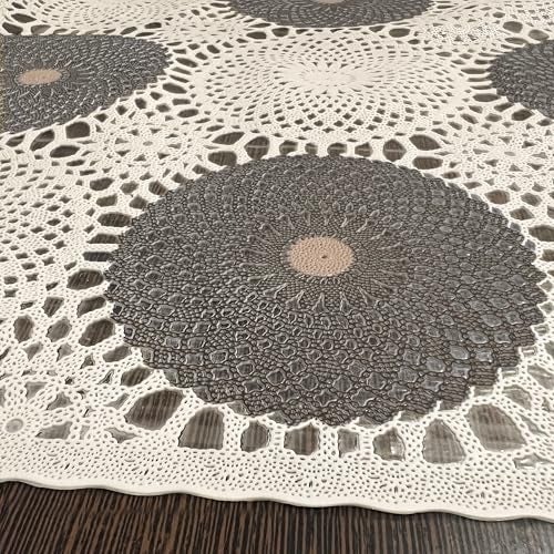 Yellow Weaves PVC Kitchen Mat Fridge Mats 50 cm X 5 Meters Anti Slip Roll, Shelf Liners Sheet for Kitchen, Shelves, Cabinet, Drawer, Wardrobe, Refrigerator, Table (Circular Beige) - Image 4