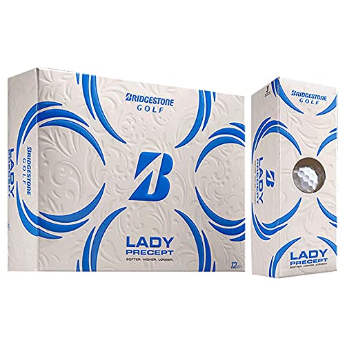 Bridgestone Golf 2021 Lady Precept White 12 pack - Image 2