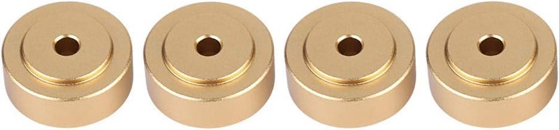Wendry Aluminum Alloy Anti Vibration Amplifier Feet, 4PCS Speakers Stand Feet Shock Absorber Amplifier Pads Feet (20 * 8mm)(Gold) - Image 1