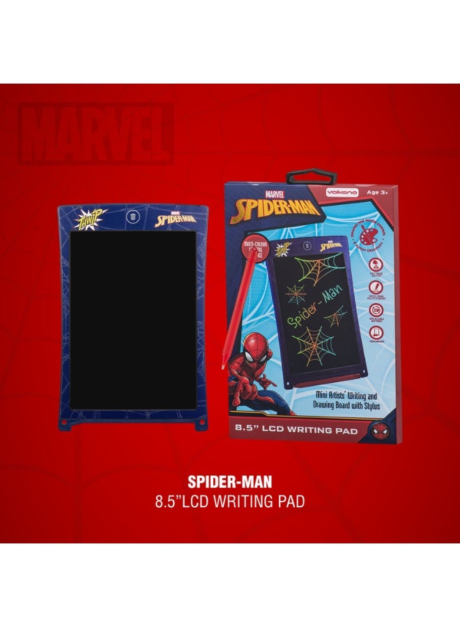 Volkano Marvel Spider-Man 8.5 Inch LCD Writing Pad | Kids writing tablet with Spider-Man design, reusable LCD screen, lightweight build, and easy erase feature for drawing - Image 5