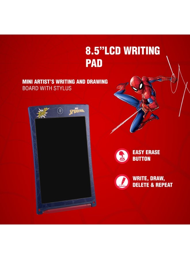 Volkano Marvel Spider-Man 8.5 Inch LCD Writing Pad | Kids writing tablet with Spider-Man design, reusable LCD screen, lightweight build, and easy erase feature for drawing - Image 2