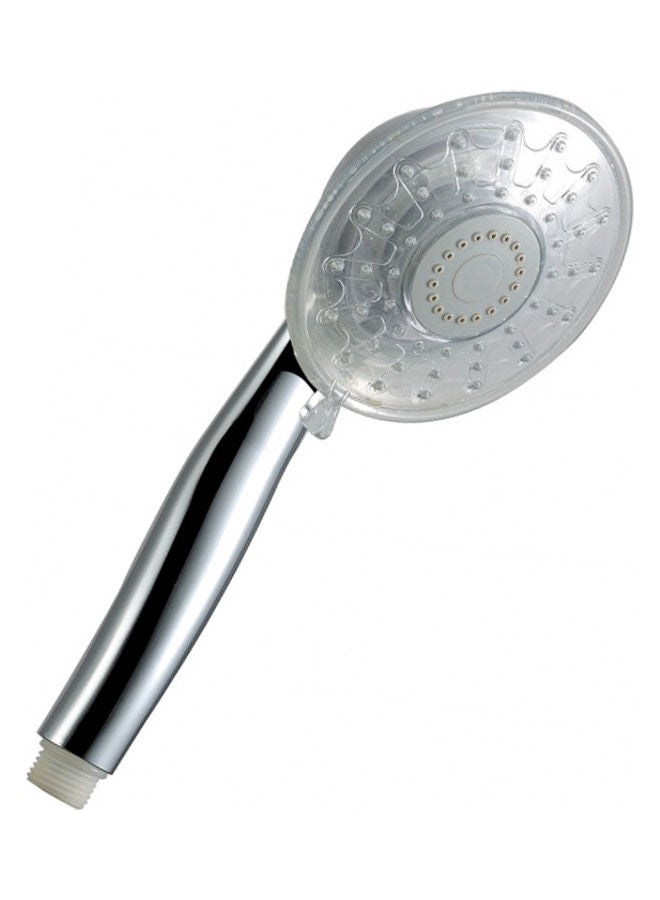 NIBEMINENT Automatic Colour Changing Shower Head Silver 28.00x6.00x11.30cm  - Image 1
