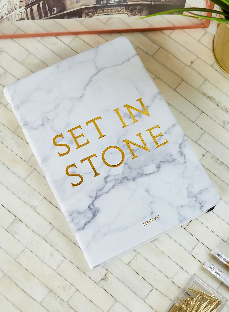 Luckies Marble Stationary Set