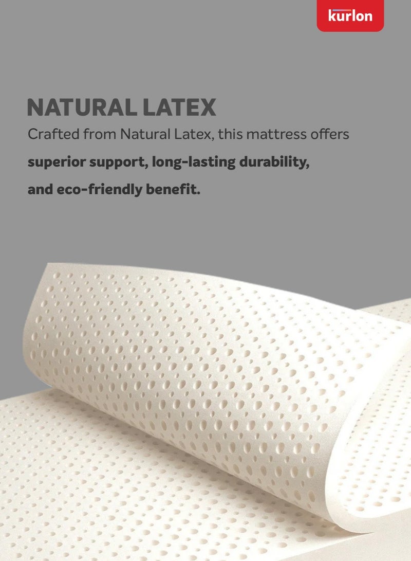 Kurlon Kurlon Spring Rest Pocket Premium Mattress | Pocket Spring Mattress | Medium Firm Support | HR Foam, Natural Latex, Memory Foam | King Size Mattress (200L x 180W x 25H cm) 10 Yrs Warranty - Image 4