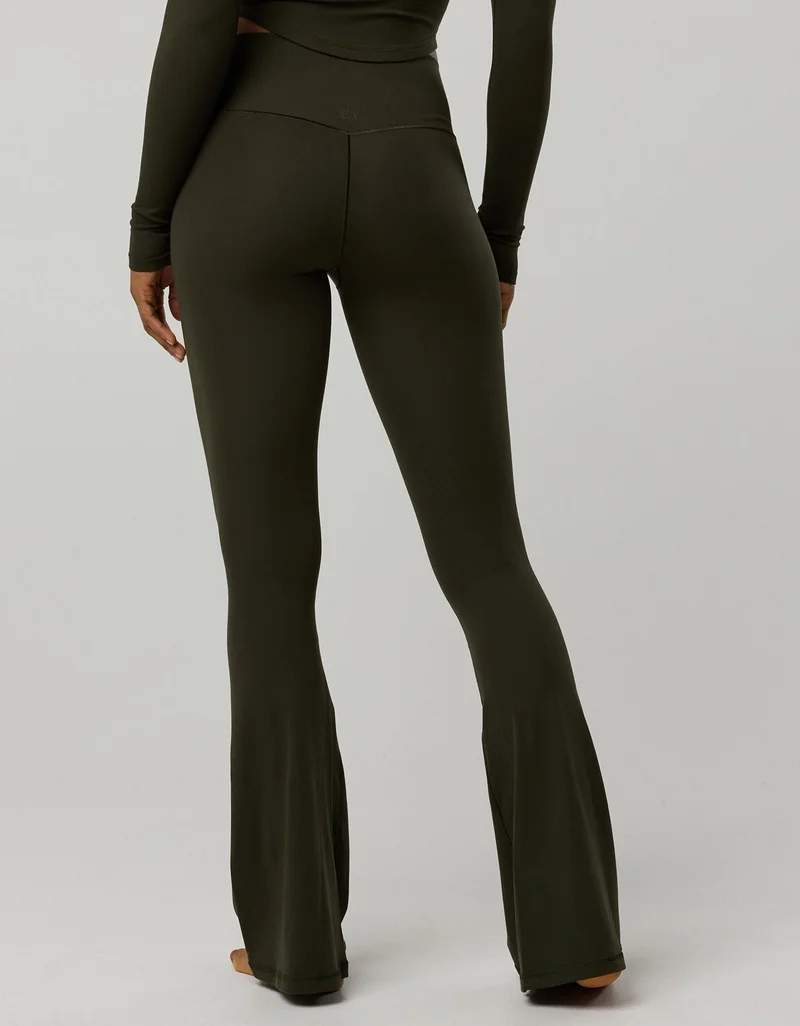 Aerie  OFFLINE By Aerie Real Me High Waisted Crossover Flare Legging for Women | Best Price UAE