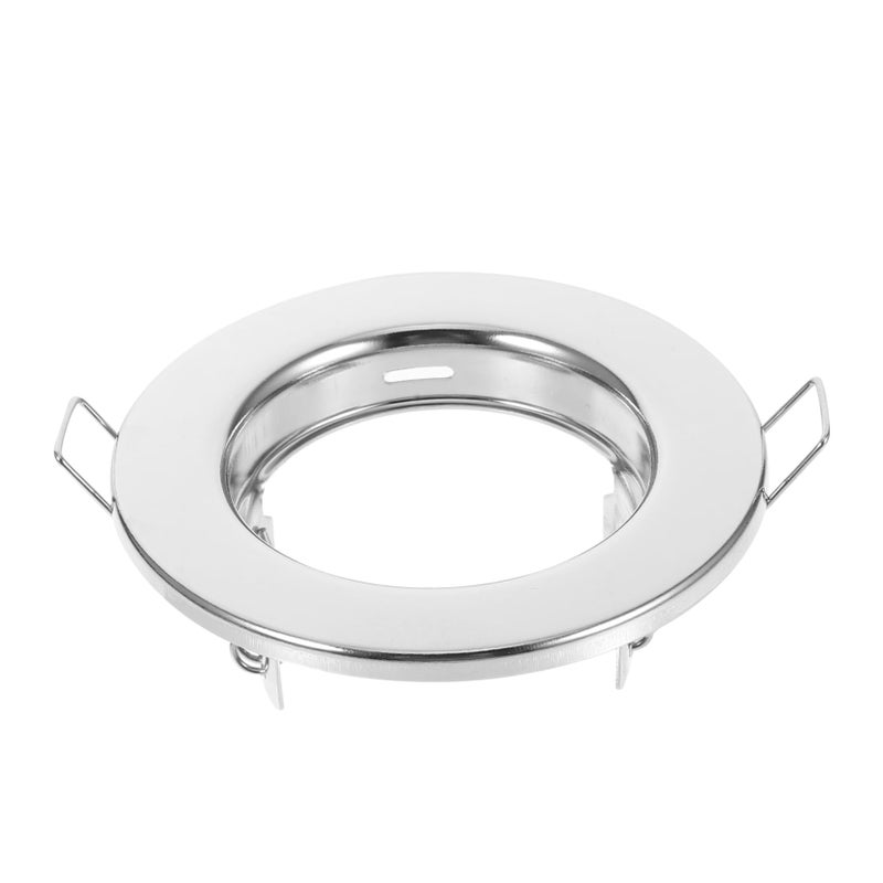 Golden Recessed Light Trim Easy Installation Versatile Iron Housing Home and Office Decor - Image 2