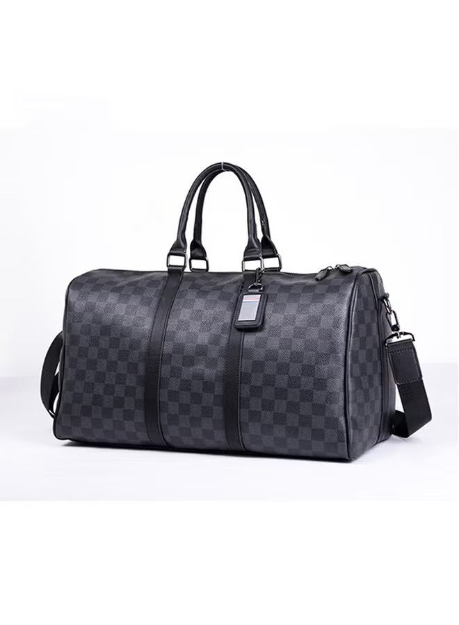 حقائب سفر كبيرة الحجم للرجال والنساء من البولي يوريثان، وحقائب اللياقة البدنية الرياضية، وحقيبة سفر واق من المطر لعطلة نهاية الأسبوع - Image 1