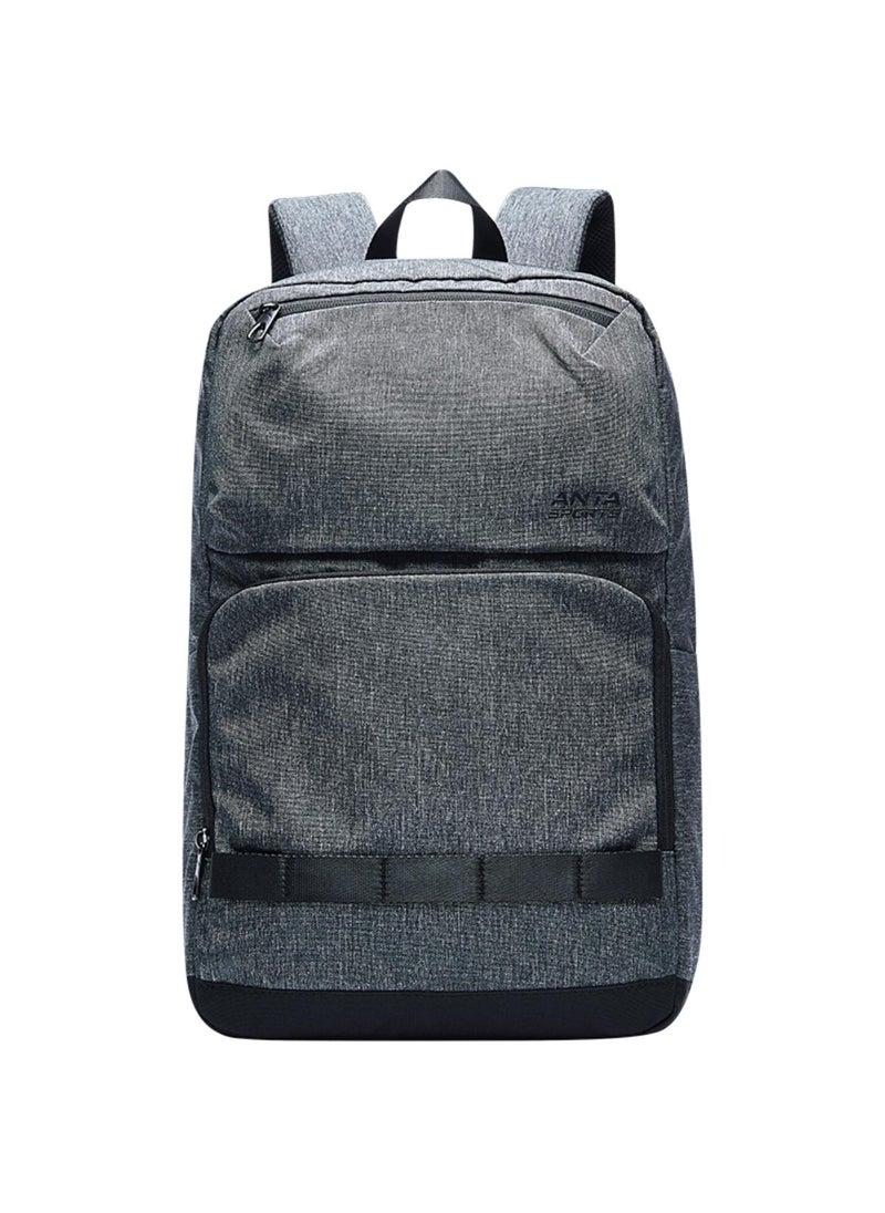 Life Series Double Shoulder Bag - Grey / Water-Resistant / Large Capacity / Everyday Comfort
