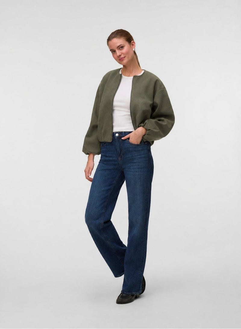 VERO MODA Zip Up Sweatshirt - Image 2