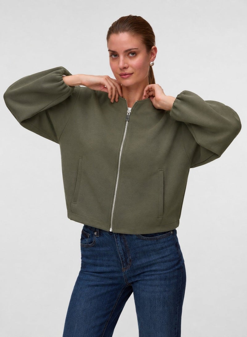 VERO MODA Zip Up Sweatshirt - Image 1