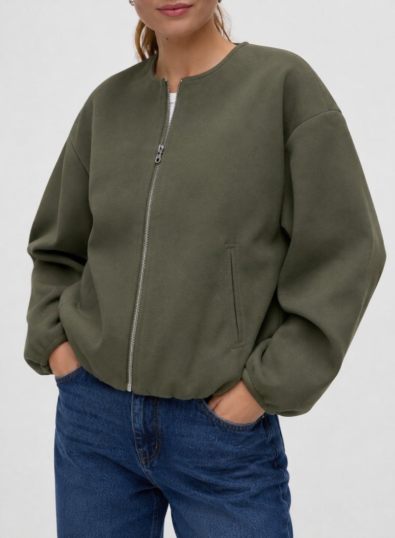 VERO MODA Zip Up Sweatshirt - Image 4