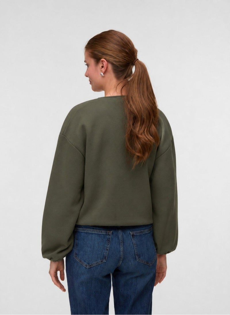 VERO MODA Zip Up Sweatshirt - Image 3