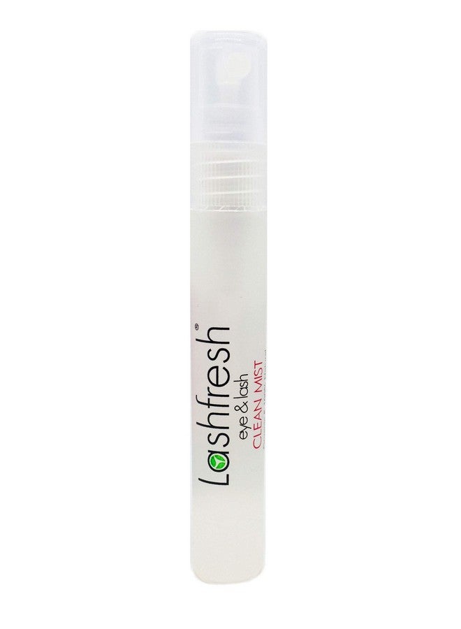 Lashfresh Eye & Lash Clean Mist Cleanser For Eyelash Extensions False Eyelashes No Rinse Needed Travel Size 8Ml - Image 1
