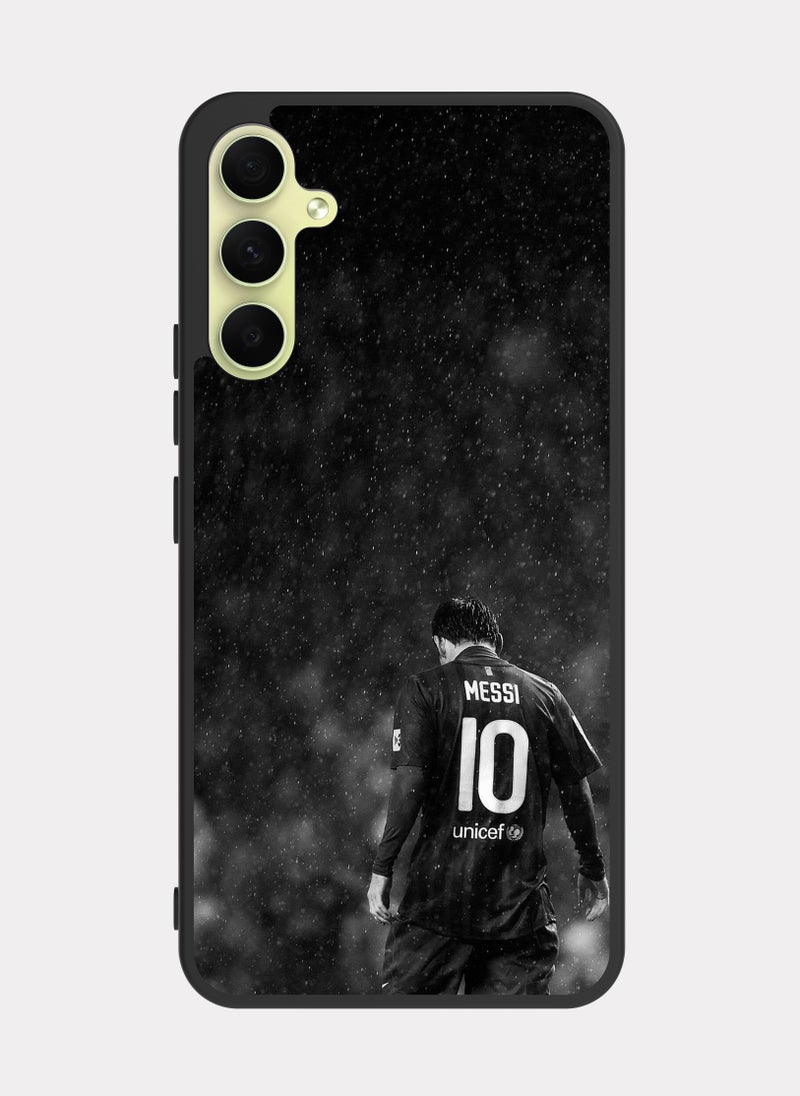 PXLAAT Samsung Galaxy A34 case cover Lionel Messi - Image 1