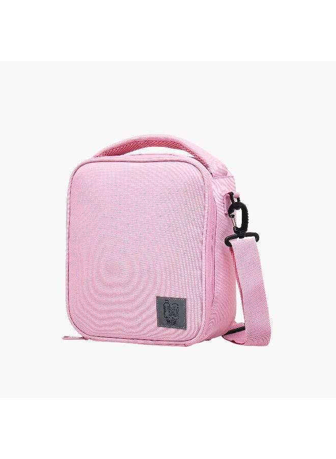 Must Lunch Bag-Sustainable-1 Cmprt-6L (Rpet Pu) Pink \ 26X22X10Cm - Image 2