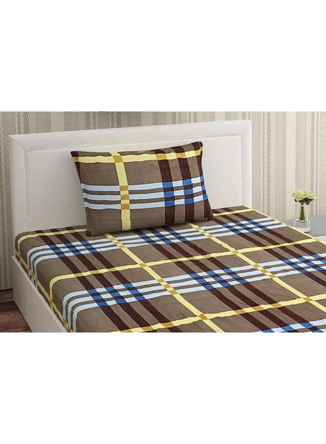 Urban Magic Urban Magic 160 TC Microfiber Single Printed Flat Bedsheet  - Image 2