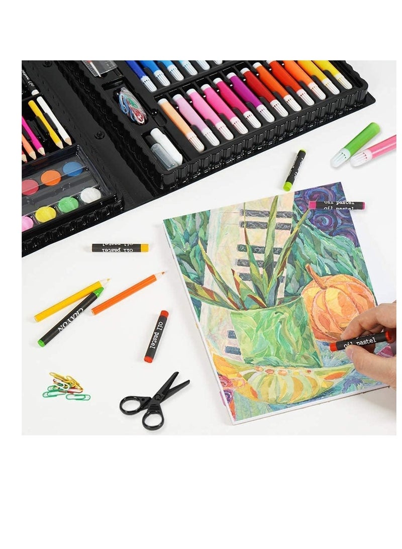Generic This amazing 150-piece art set is perfect for budding artists, kids, and teens who love to draw and color W  - Image 3