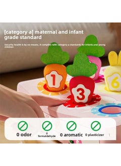 Generic Baby Tear Tissue Box Paper Pull Radish Toy Two-in-one Infant Early Education Comfort Toy-Color:Bus Style [two-in-one Carrot Pull-out Paper]  - Image 4