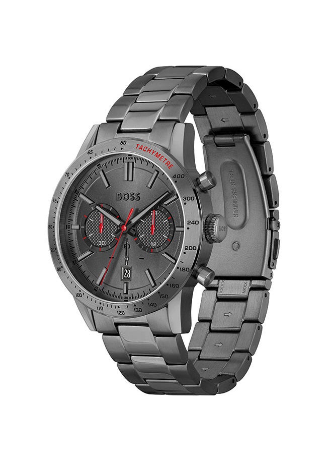HUGO BOSS - Men's Chronograph Round Stainless Steel Wrist Watch 1513924 - 44 mm - Image 1