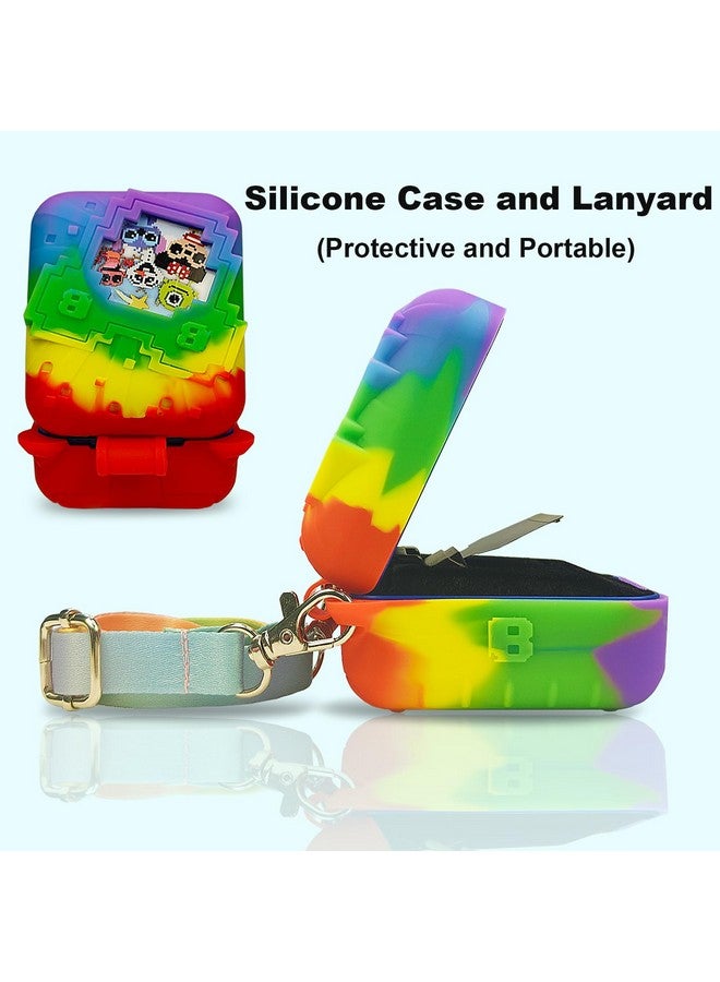 JCHPINE Hard Carrying Case and Silicone Cover for Bitzee Disney Interactive Toy Digital Pet Case, Accessories for Bitzee Disney Virtual Electronic Pets (Multicolor, Case for Bitzee Disney Pet) - Image 4