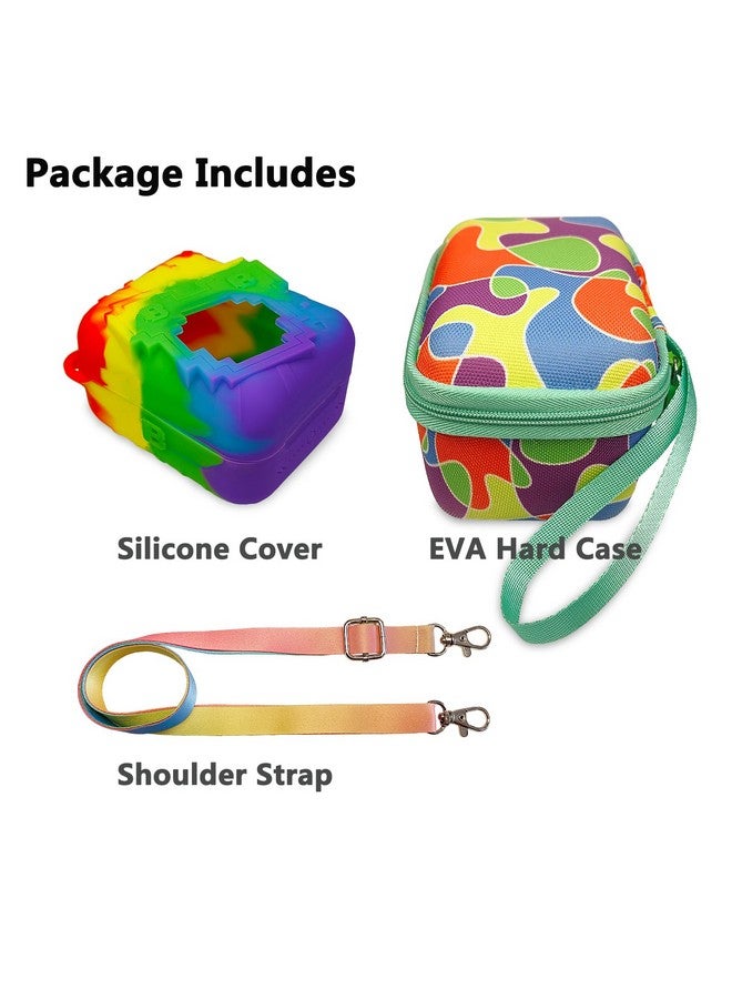 JCHPINE Hard Carrying Case and Silicone Cover for Bitzee Disney Interactive Toy Digital Pet Case, Accessories for Bitzee Disney Virtual Electronic Pets (Multicolor, Case for Bitzee Disney Pet) - Image 3