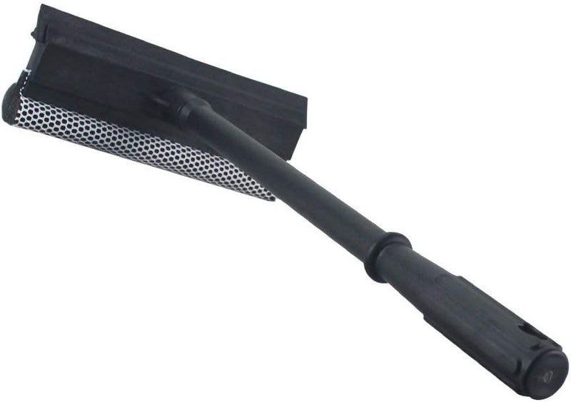 MuLing Window Squeegee Cleaning Tool Window Cleaner Car Squeegee Windshield Cleaning Sponge and Rubber Squeegee,BlackM - Image 1