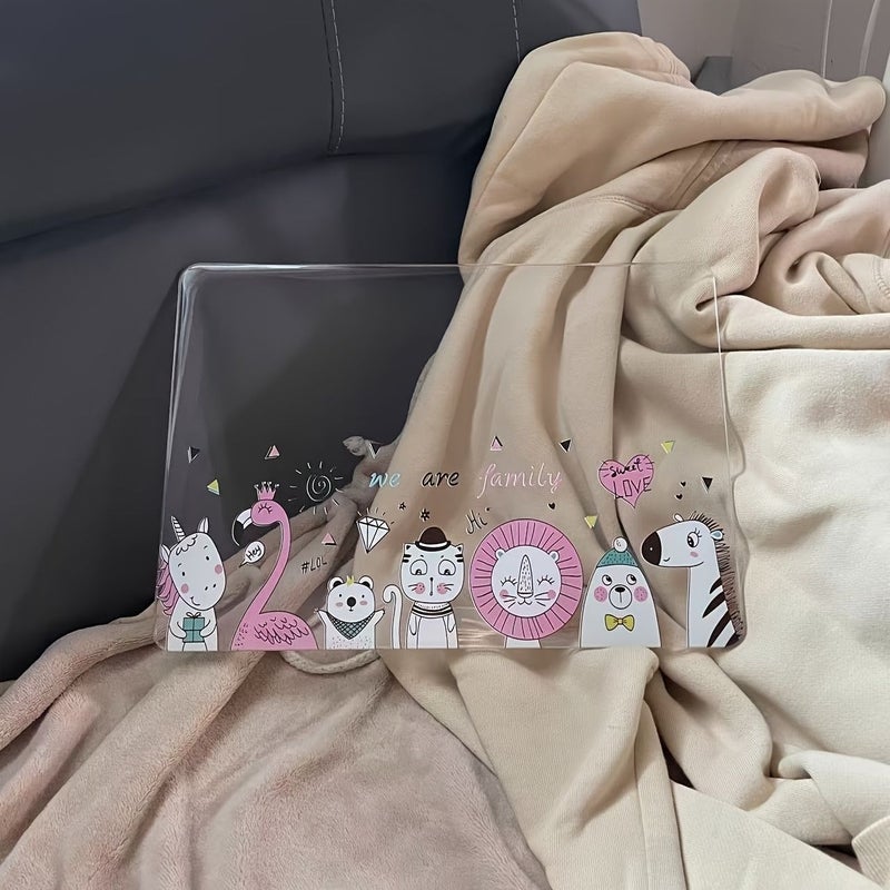 Creative Hollow Cute Animal Pattern Laptop Case Semi Hard Shell Protective Cover For Macbook Pro 13.3 Inch A1706 A1708 A1989 A2159 Models - Image 2