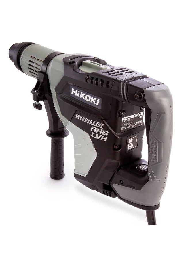 Hikoki Rotary Hammer DH52MEE6Z, 52mm SDS Max, 1500W Brushless Motor, 11kg Heavy Duty Demolition & Drilling Tool – Professional Grade Power Tool - Image 4