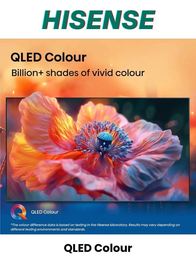 Hisense 55 inch QLED4K Smart TV 60 Hz 55Q6Q black - Image 5