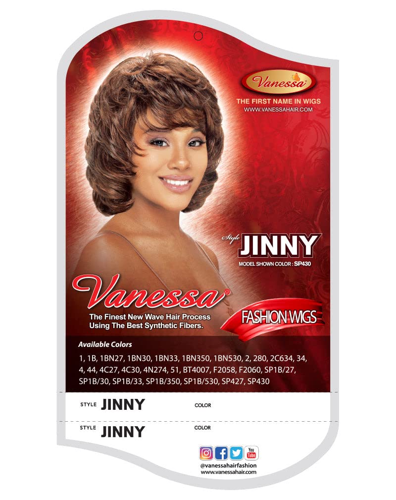 Vanessa Synthetic Hair Wig Jinny (1) - Image 2